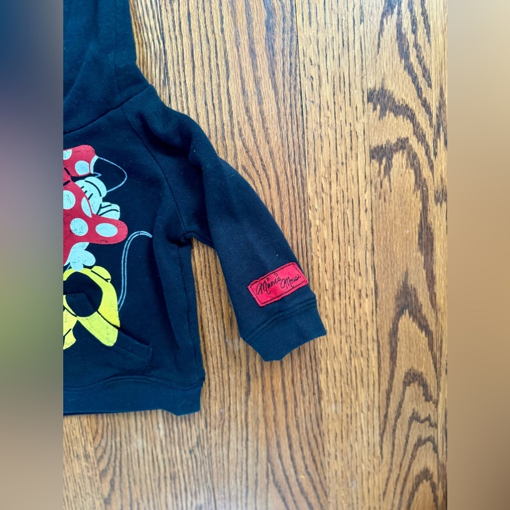 Authentic Disney Parks Minnie Mouse Pullover Hoodie (12m) - Picture 4 of 6